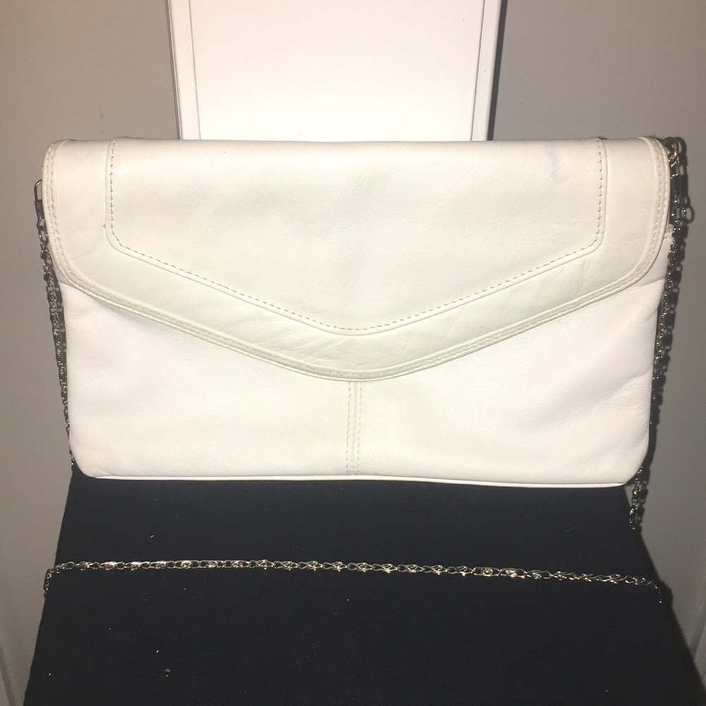 white purse